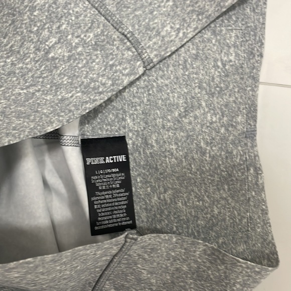 Gray super stretchy pink legging - Picture 3 of 3